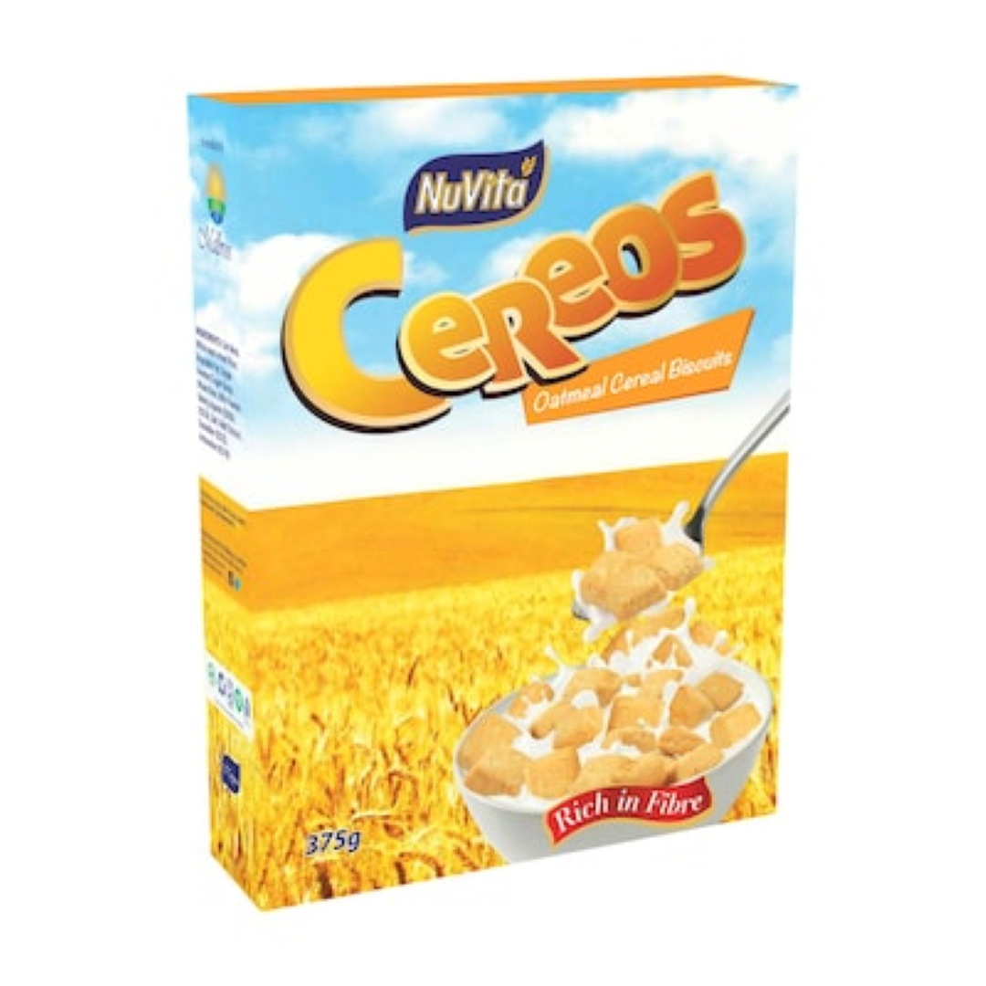 NUVITA CEREOS OATMEAL CEREAL 375G
